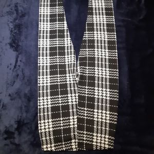 Plaid leggings